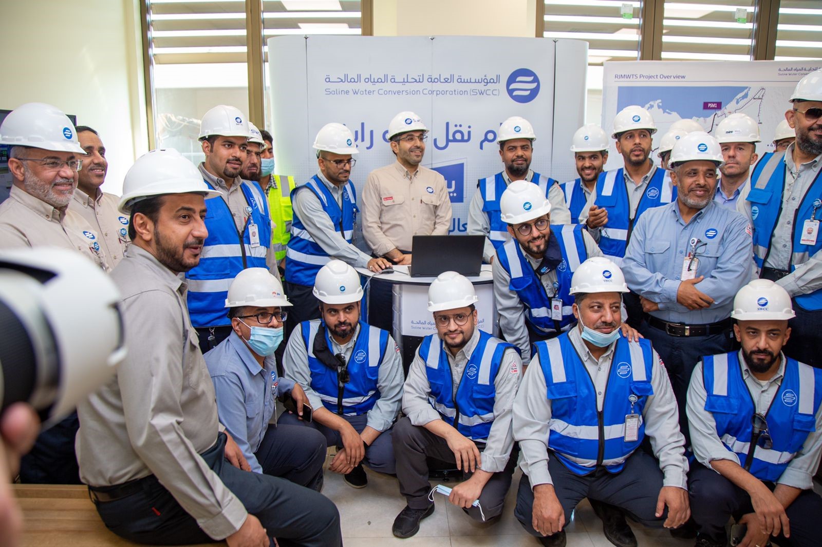 image of بدء الضخّ التجريبي لنظام نقل مياه (رابغ- جدة - مكة) قبل موعده بشهرين
